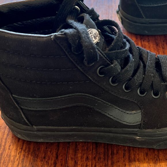 Vans Black High Tops - Picture 7 of 8